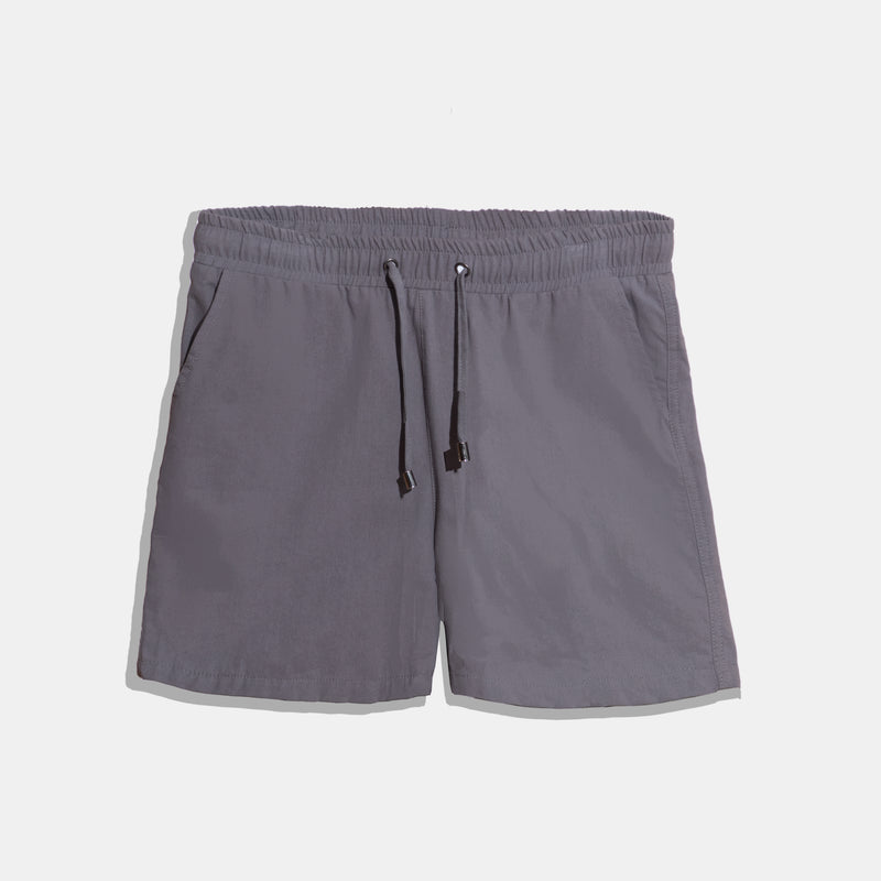 Linen Blend Drawstring Summer Shorts