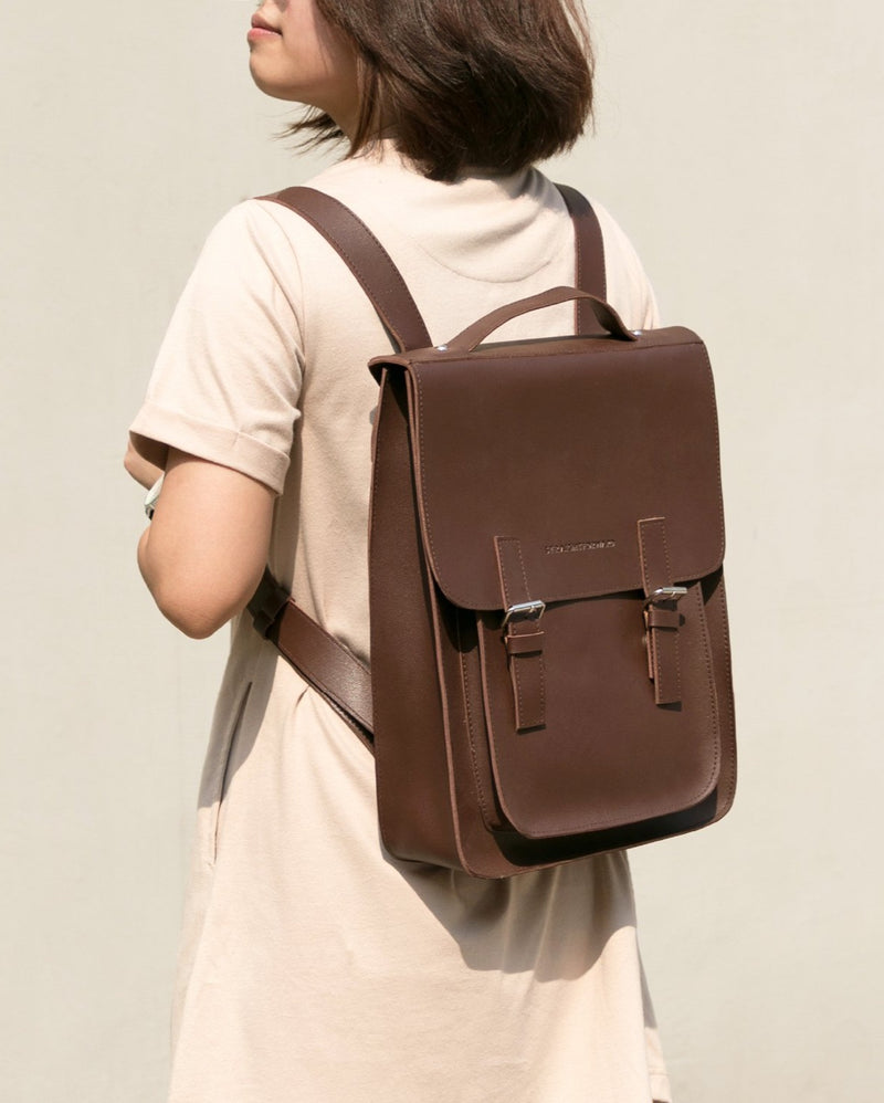 D. V. L. Portrait Satchel Backpack