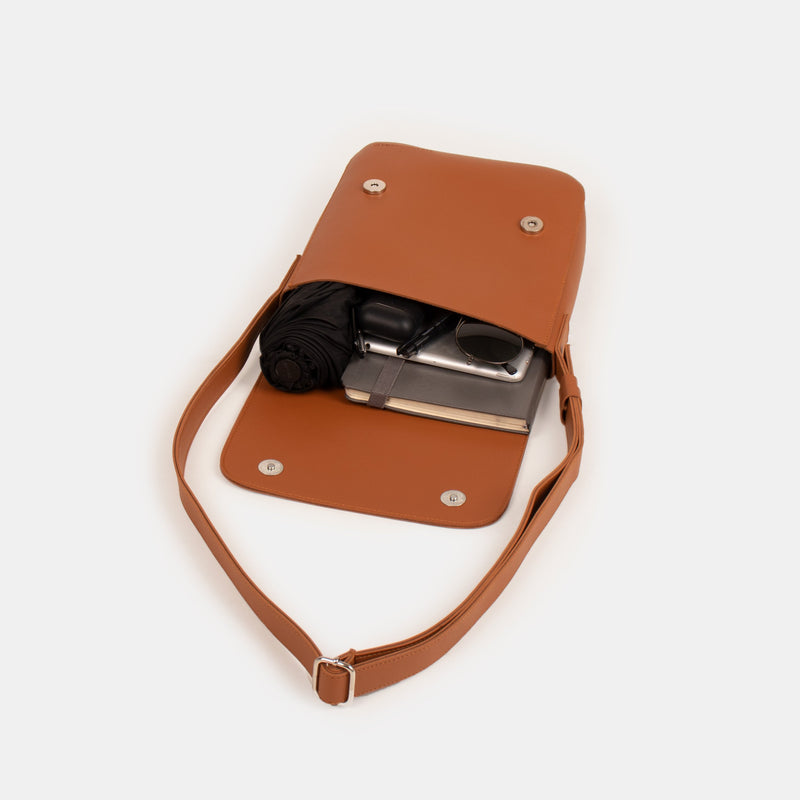 DVL Minimalist Flap Sling Bag