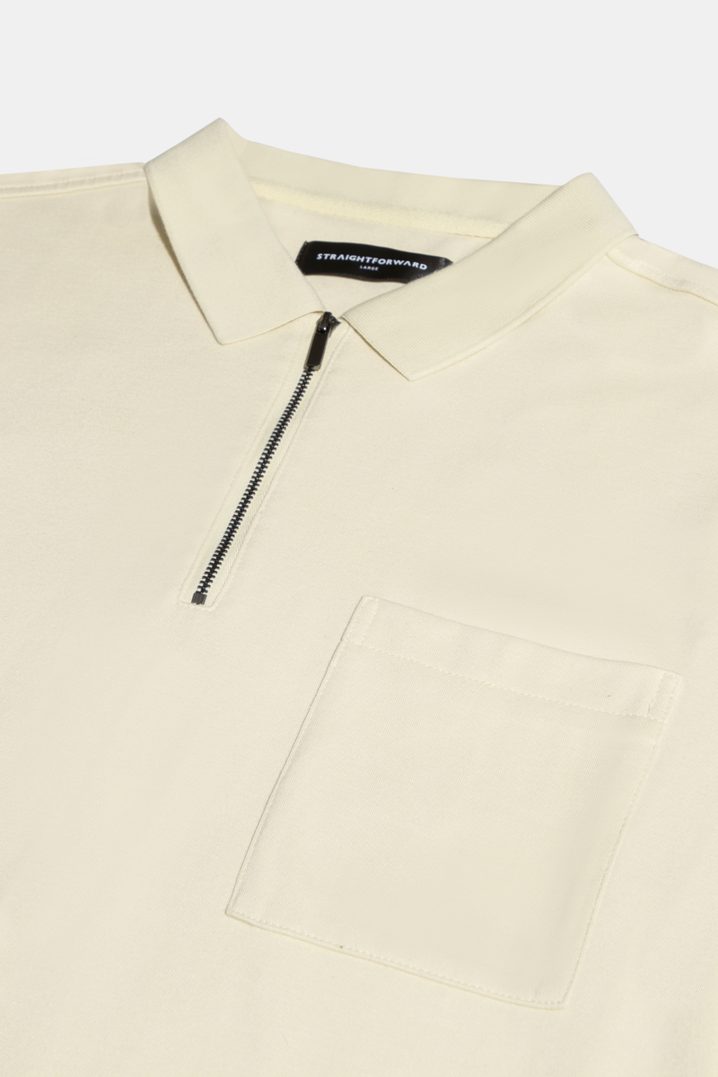 Men's Get-Up, Zip Up Polo Shirt