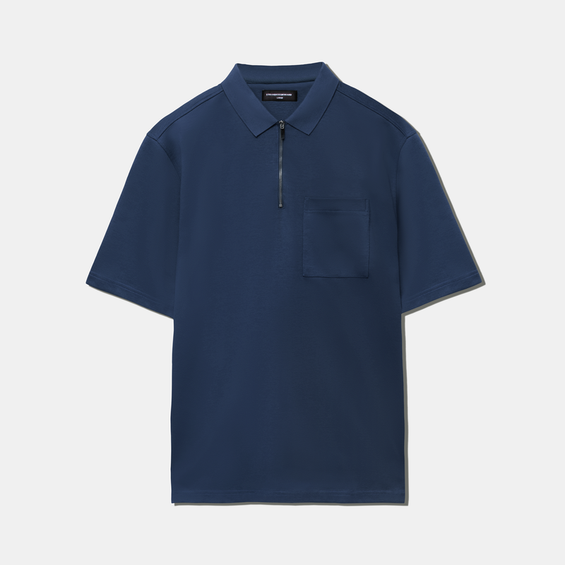 Men's Get-Up, Zip Up Polo Shirt